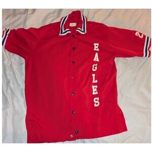 Vintage 60s Wilson Basketball Warm up Shirt Size 42 Jersey